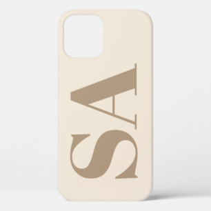 Étui Case-Mate à la mode Antique Blanc avec Monogr