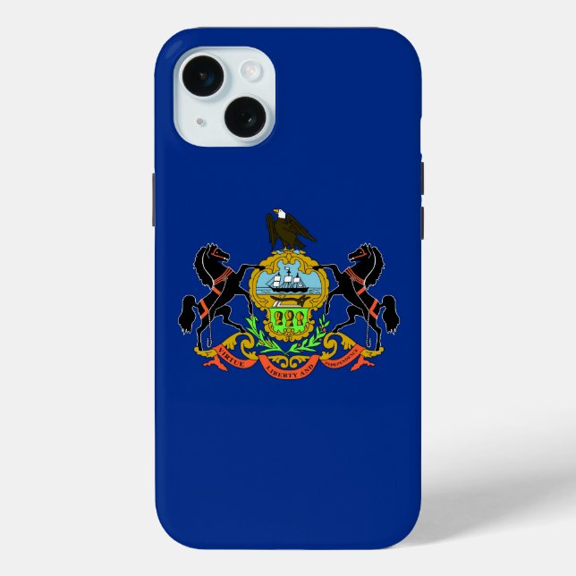 Étui Case-Mate pour iPhone 15 Plus, drapeau de Pen (Verso)