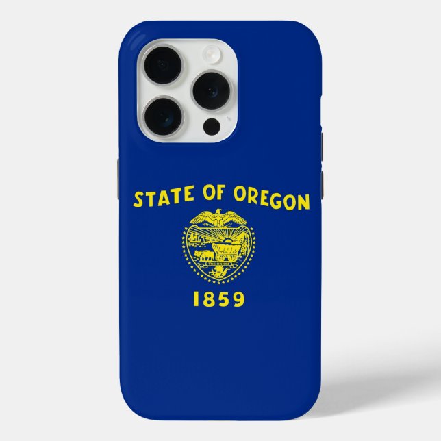 Étui Case-Mate pour iPhone 15 Pro, drapeau de l'Or (Verso)