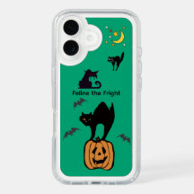 Étui chat Halloween Feline the Fright vert Speck