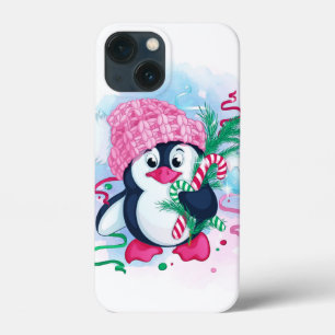 Étui Cheerful Holiday Penguin Case-Mate pour iPhon