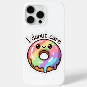 Étui Cute Donut "I Donut Care" pour iPhone 15 Pro