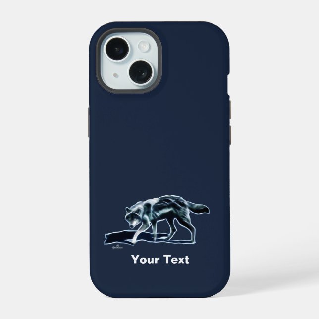 Étui Dark Wolf Case-Mate pour iPhone (Verso)