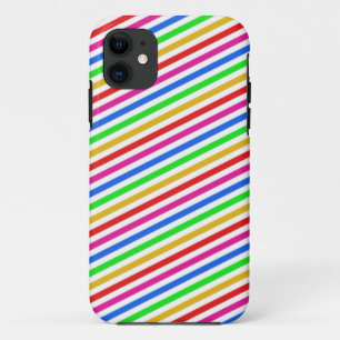 Étui de 5téléphone avec bandes colorées