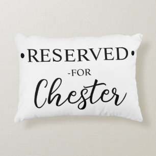 Étui de Coussin Personnalisé pour Chien : Réservé