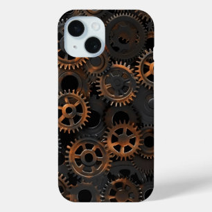 Étui de téléphone à engrenages Steampunk industrie