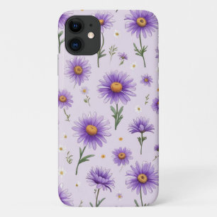 Étui de téléphone à motif floral de pâquerettes vi