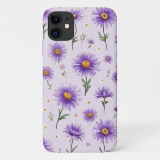 Étui de téléphone à motif floral de pâquerettes vi