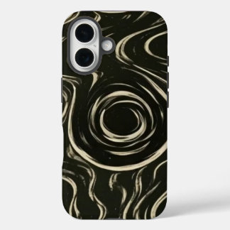 Étui de téléphone à tourbillon hypnotique