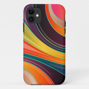 étui de téléphone abstrait tourbillon de cercle co