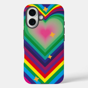 Étui de téléphone Amour Coloré