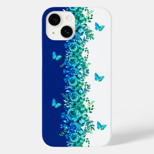 Étui de téléphone Blue Petal Symphony
