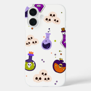 Étui de téléphone Bouteilles de potion Crânes d'Ha