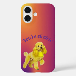 Étui de téléphone caniche