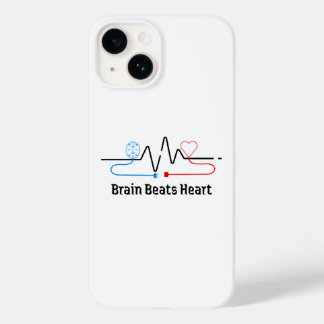 Étui de téléphone Cerveau sur Cœur