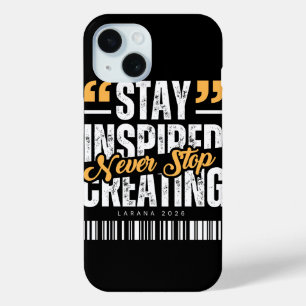 Étui de téléphone citation motivationnel Restez In