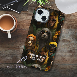 "Étui de téléphone Coolest Dog Mom/Dad - Ajouter u