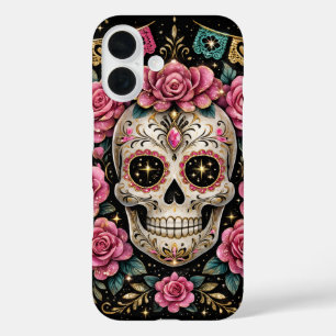 Étui de téléphone Crâne en Sucre Glam – Dia de los