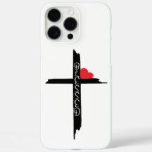 étui de téléphone croix bénie