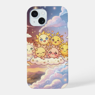 Étui de téléphone Cute Sun Friends Sky