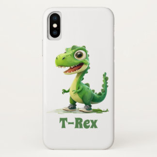 Étui de téléphone dinosaure de dessin animé mignon