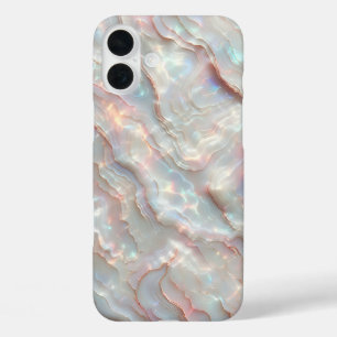Étui de téléphone en agate perlée de luxe - Irides