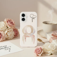 Étui de téléphone en aquarelle abstraite Chaise de