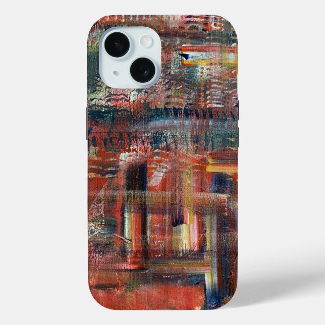 Étui de téléphone en art abstrait (Verso)