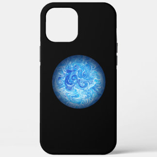 Étui de téléphone en art fluide Calm Tide