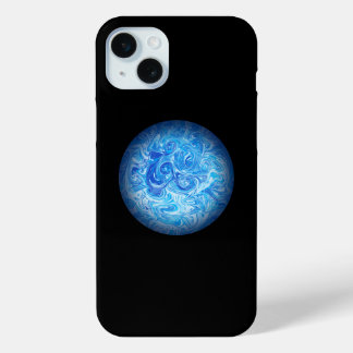 Étui de téléphone en art fluide Calm Tide