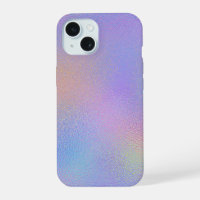 Étui de téléphone en feuille iridescente