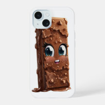 Étui de téléphone en forme de tablette de chocolat