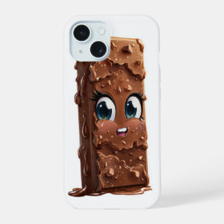 Étui de téléphone en forme de tablette de chocolat
