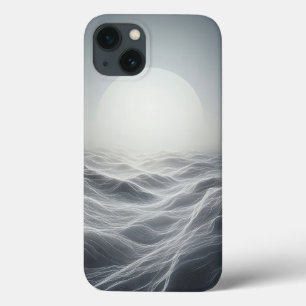 Étui de téléphone en maille lunaire minimaliste - 