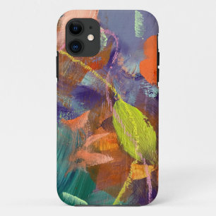Étui de téléphone en motif Jardin Sauvage