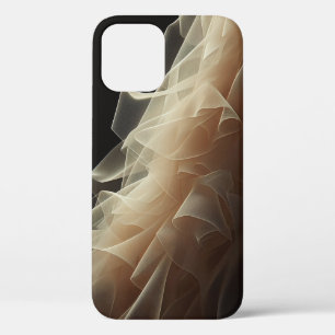 Étui de téléphone en tulle vaporeux et froissé abs