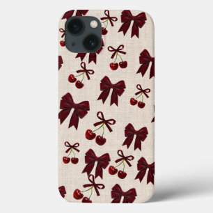 Étui de téléphone esthétique Cerise Mignonne & Rub