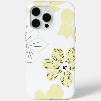 Étui de téléphone Fleur Jaune