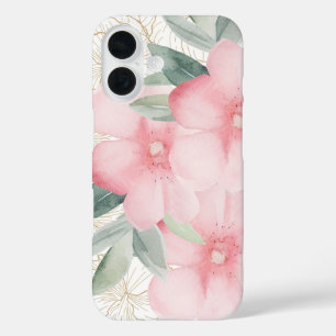 Étui de téléphone Fleur Rougeoyante pour iPhone /
