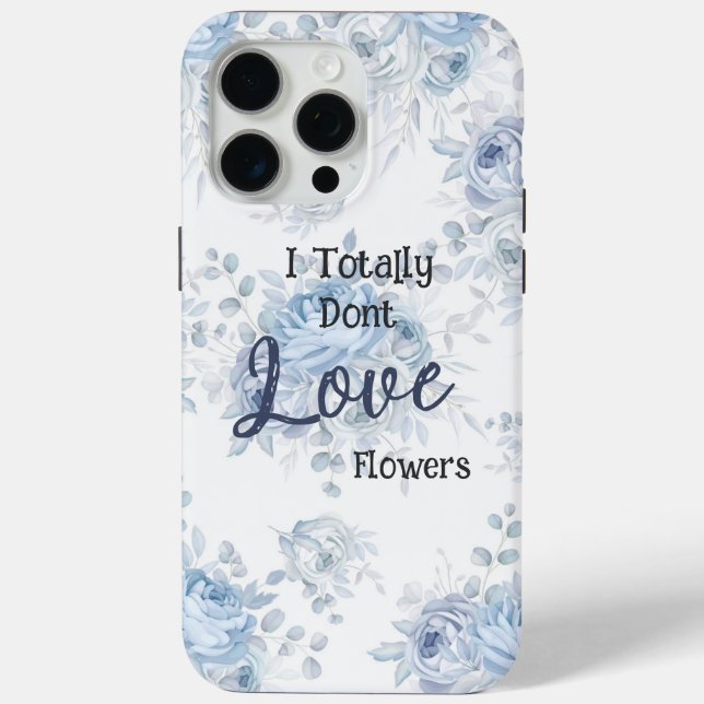 Étui de téléphone Fleurs (Verso)