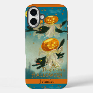Étui de téléphone Halloween Chats Vintage Personna