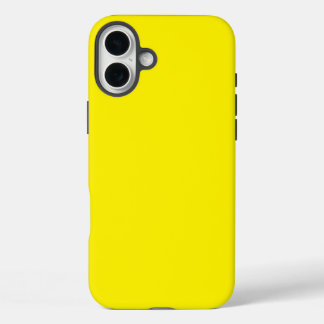 Étui de téléphone jaune audacieux – Protection vib