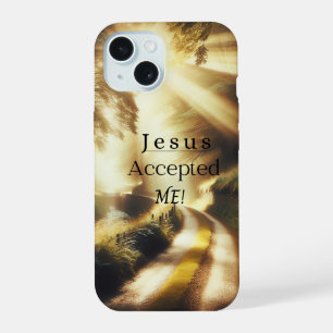 Étui de téléphone Jésus m'a accepté