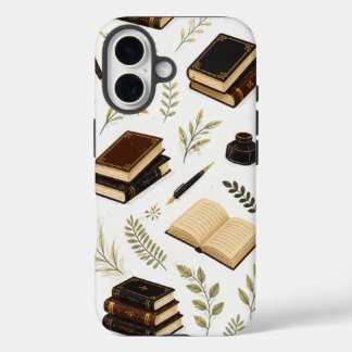 Étui de téléphone Livres Dark Academia - Bibliothè