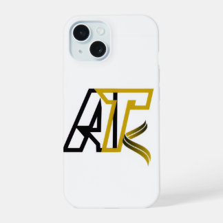 Étui de téléphone Logo Artisto – Design Noir et Or