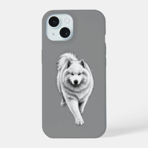 Étui de téléphone Loup Chien – Illustration de Hus