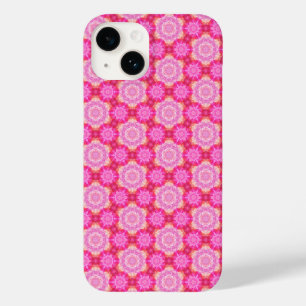 Étui de téléphone Mandala Rose Magenta Bohème Ka