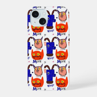 Étui de téléphone Meow Woof