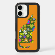 Étui de téléphone OtterBox chat botanique contempo