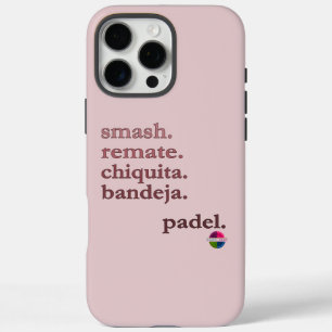 Étui de téléphone Padel - Personnaliser le mot Vib